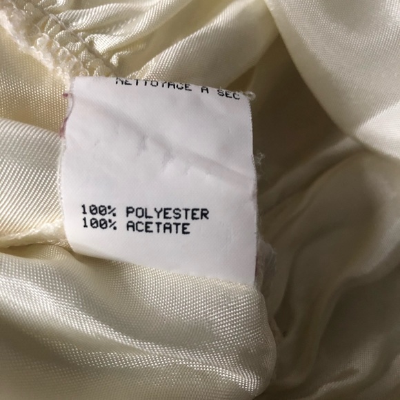 Vintage Jessica McClintock Gunne Sax girls lace over satin dress size 6. - Picture 10 of 12